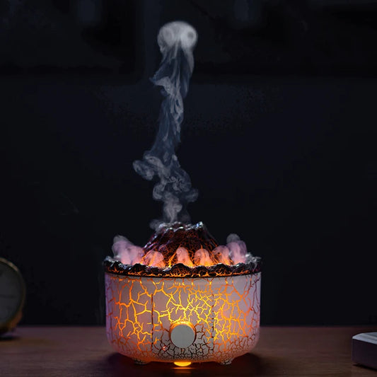 FrostBox™ 560Ml Volcanic Flame Humidifier