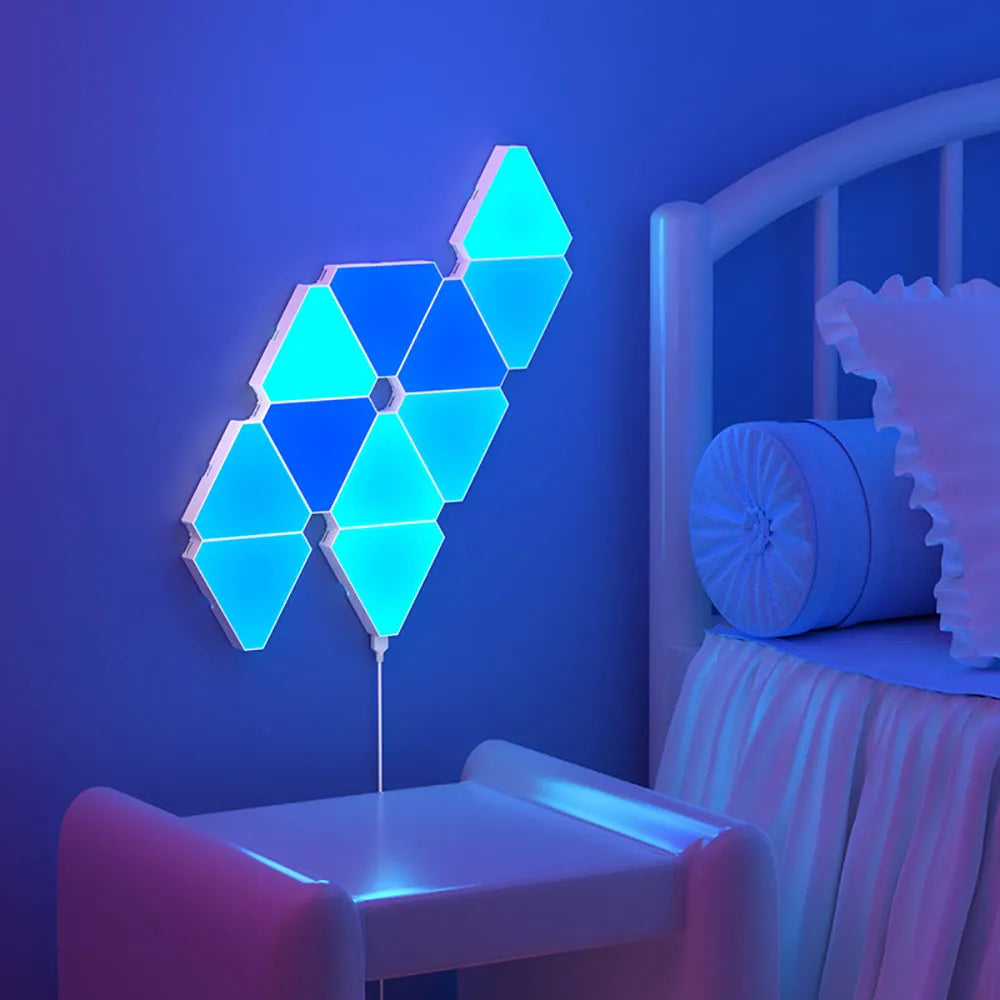 FrostBox™ LED Triangular Quantum Lights