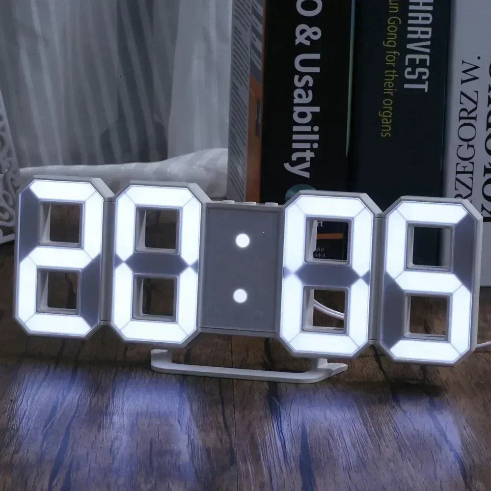 FrostBox™ Clock 3D LED Digital Alarm  