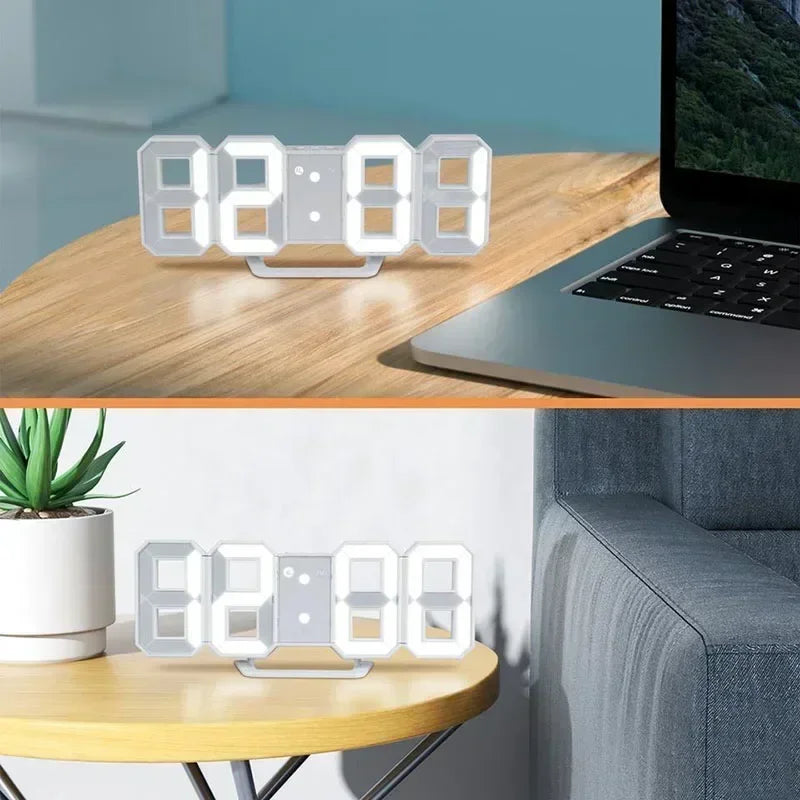 FrostBox™ Clock 3D LED Digital Alarm  