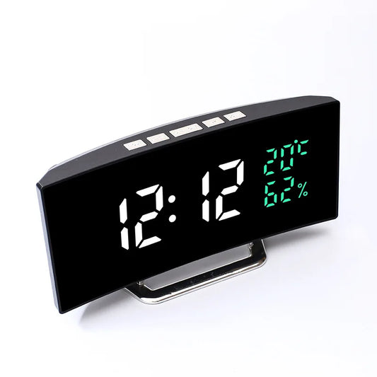 FrostBox™ Curved Screen Digital Alarm 